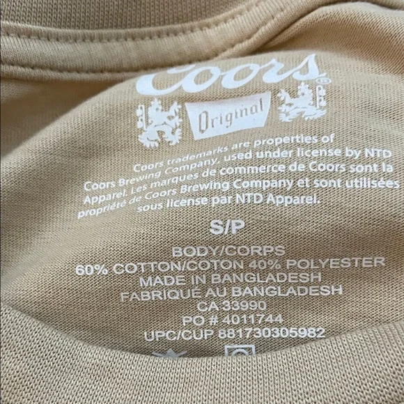 Coors Rodeo Bullhead T-Shirt - Picture 3 of 3